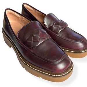 Nordstrom Burgundy Leather Loafers
NWOT